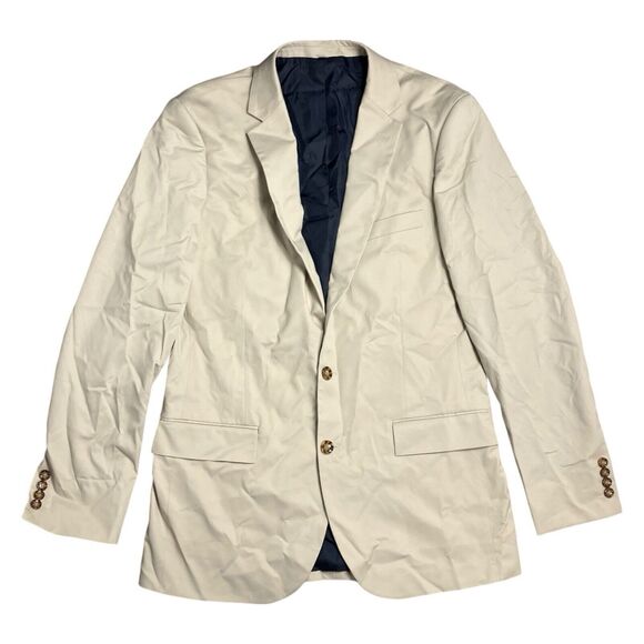 J Crew Men's 40L Thompson Stretch Suit Jacket Stretch Chino Chic Preppy BA491 - Picture 2 of 14